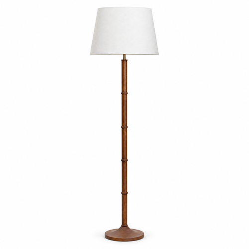 Babou Dark Wood Floor Lamp